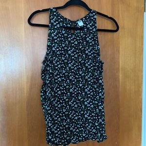Floral tank top